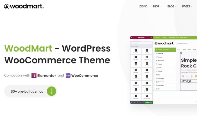 WoodMart v7.3.3 -WooCommerce WordPress Theme