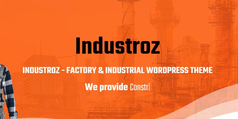 Industroz v5.0 – Industrial WordPress Theme