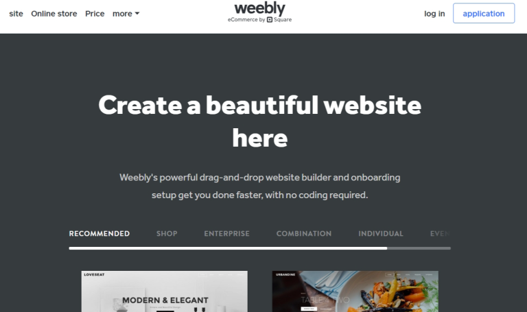 Weebly: A Guide to Simplicity and Ecommerce